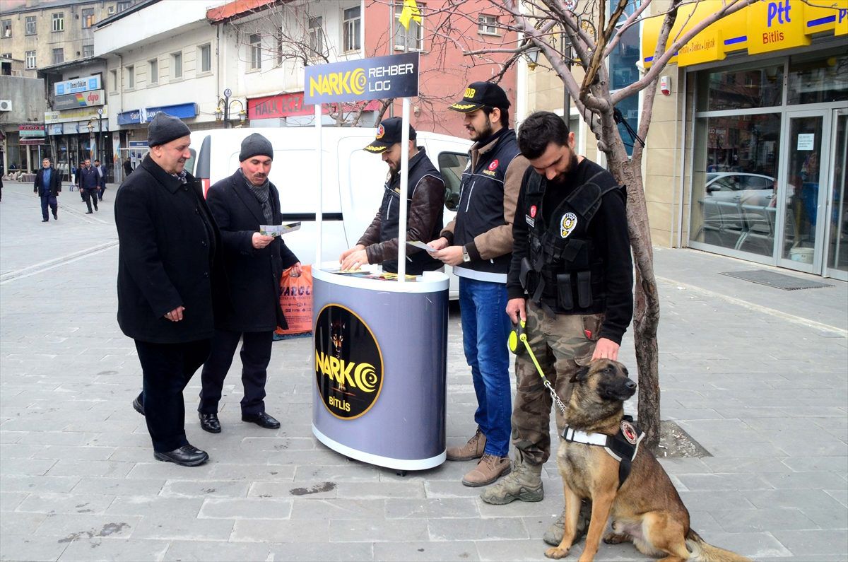 Bitlis\'te uyuşturucuyla mücadele çalışmaları