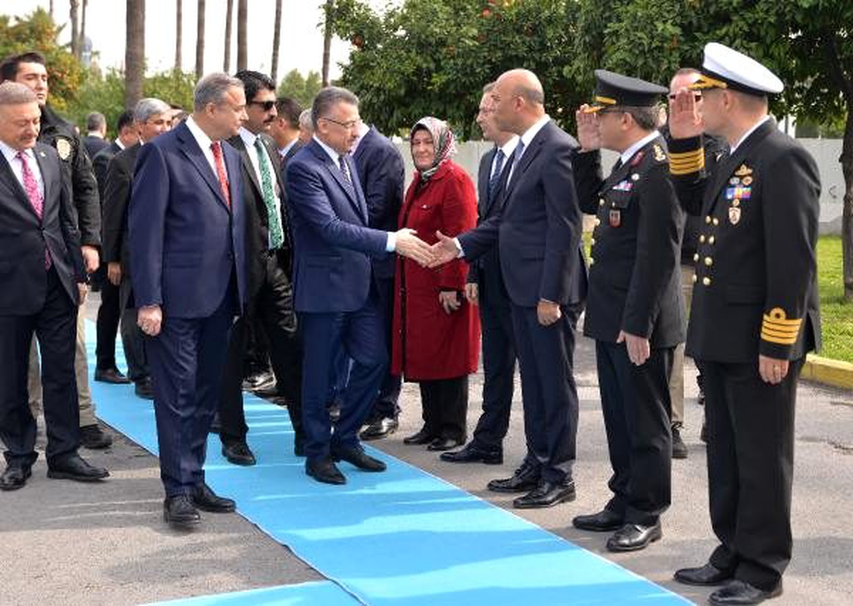 Cumhurbaşkanı Yardımcısı Oktay Mersin\'de