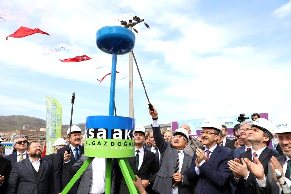 Fatsa OSB doğal gaza kavuştu