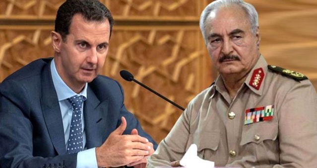 Fransız basını yazdı: Esed rejimi askerleri Hafter safında savaşmak için Libya'da, System.String[]