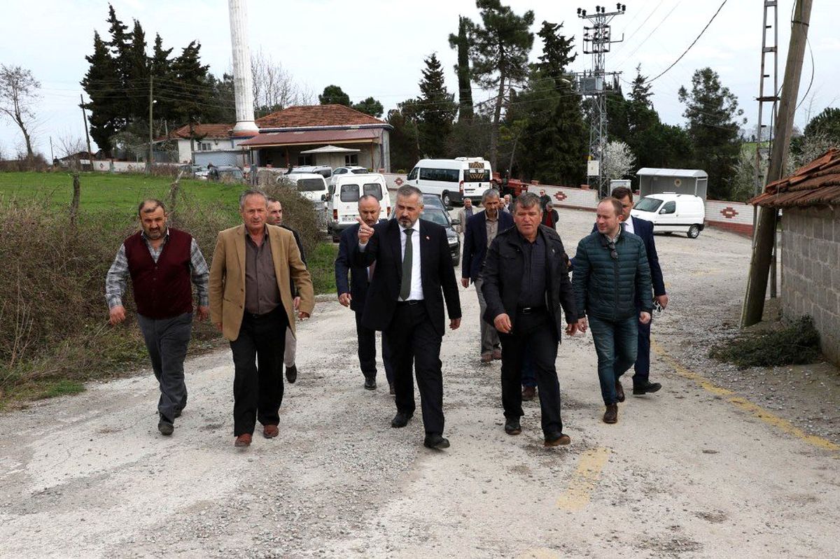 Gümüşyapraklılar problemlerini Başkan Kılıç\'a iletti