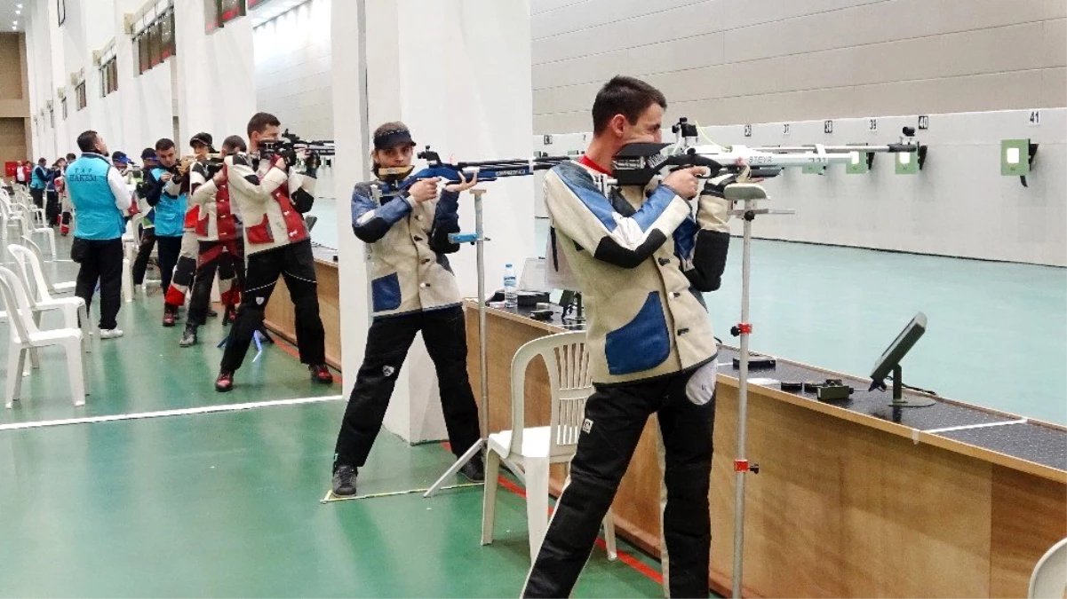 Havalı Silahlar Türkiye Şampiyonası Mersin\'de başladı