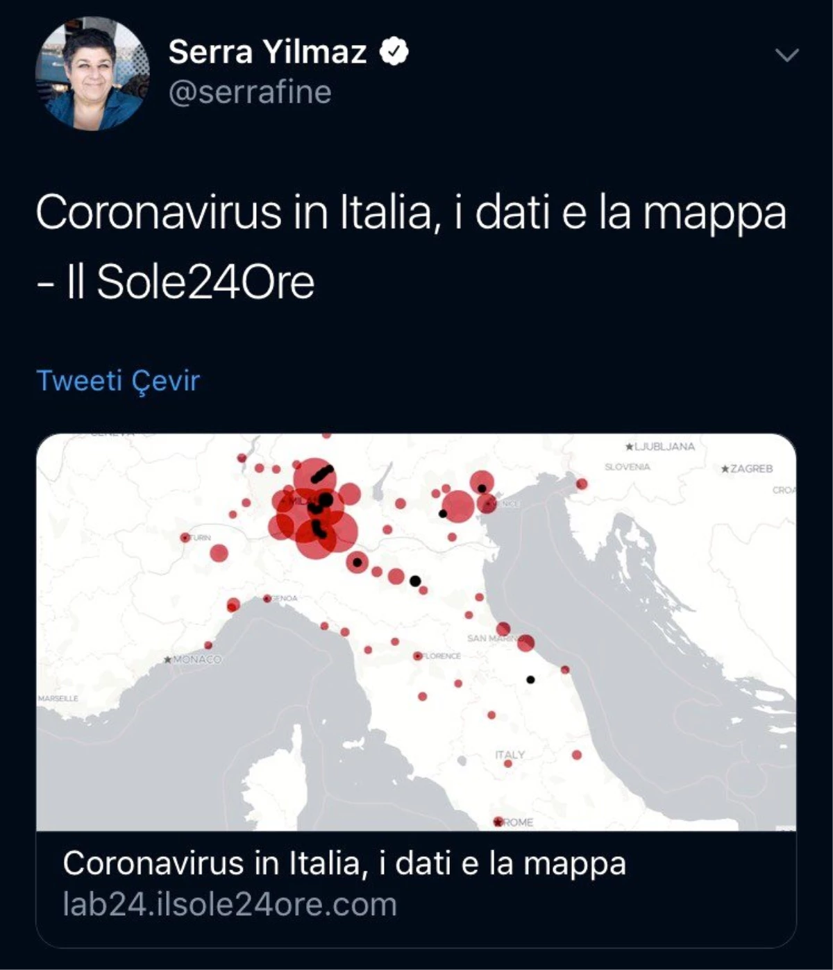 İtalya\'da yaşayan Türk oyuncunun koronavirüs korkusu!