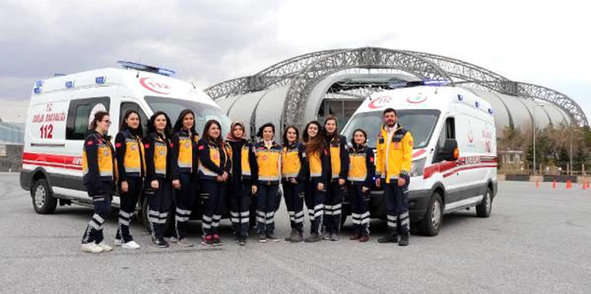 Kayseri\'de kadın ATT\'lere ileri sürüş tekniği eğitimi