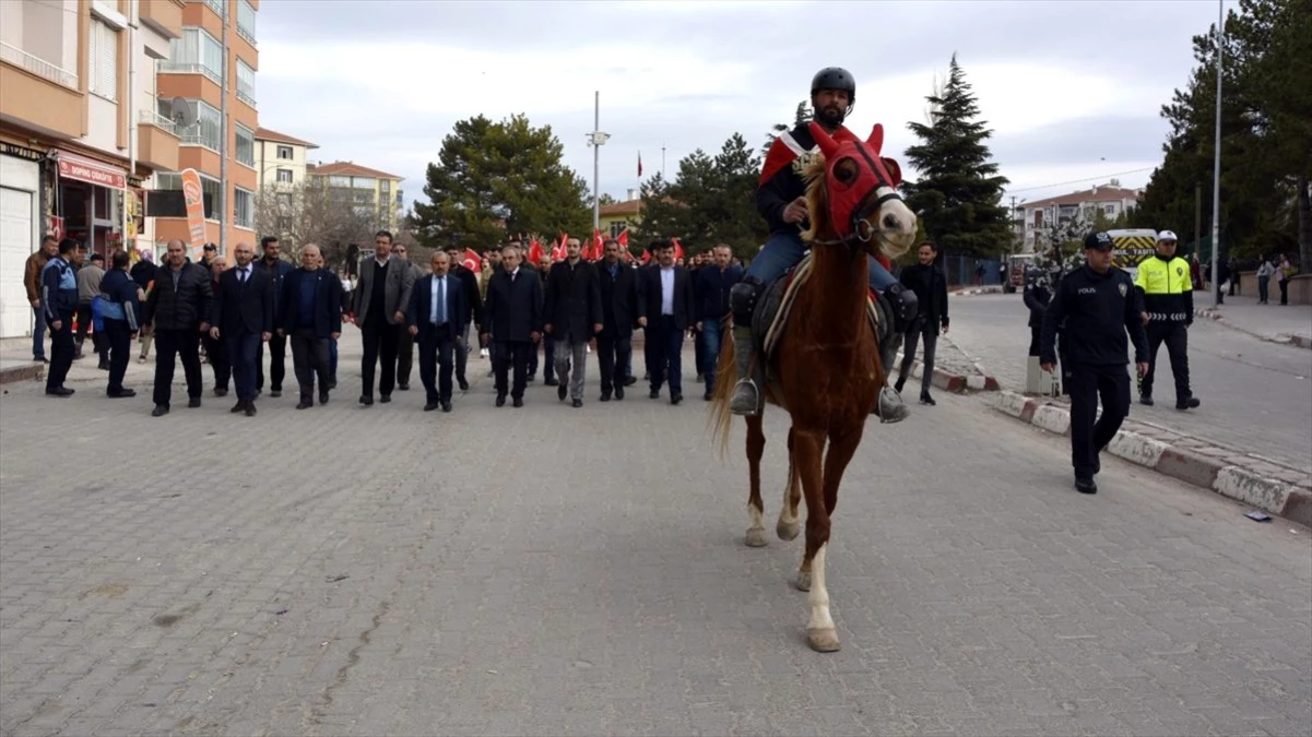 Kırşehir\'de Bahar Kalkanı Harekatına destek yürüyüşleri düzenlendi