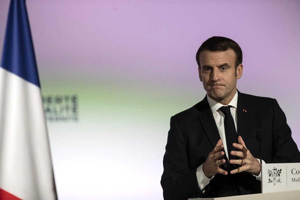 Macron, korona virüsüyle ilgili açıklama yaptı: "Yaşlıları ziyaret etmeyin"