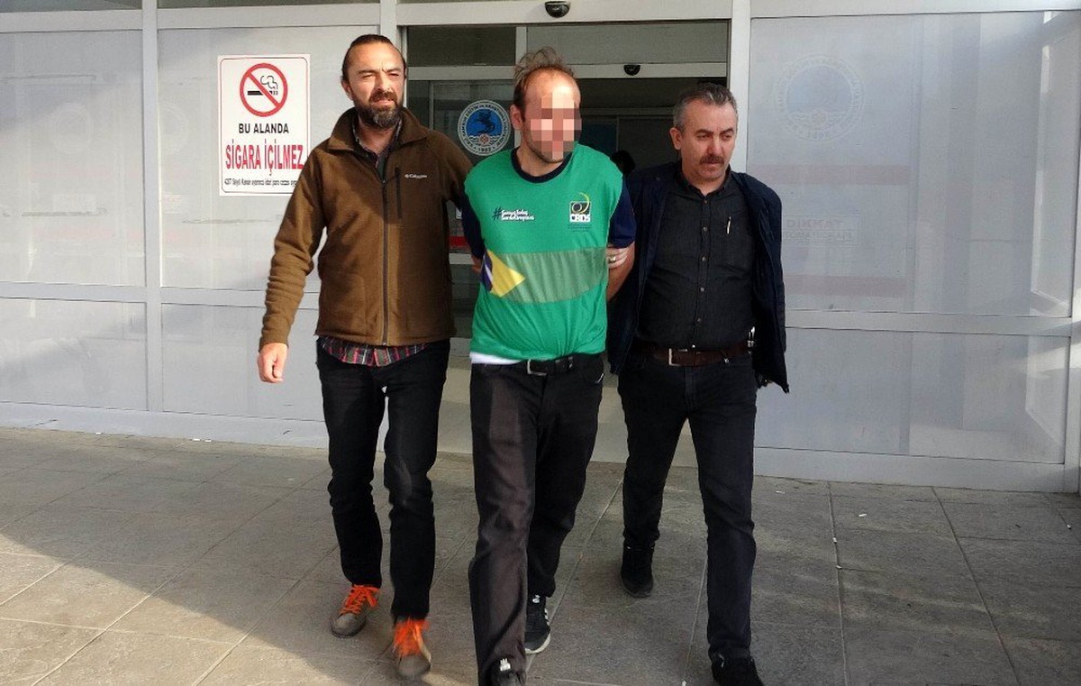 Samsun\'da 8 aylık hamile Iraklı kadına saldıran yakalandı