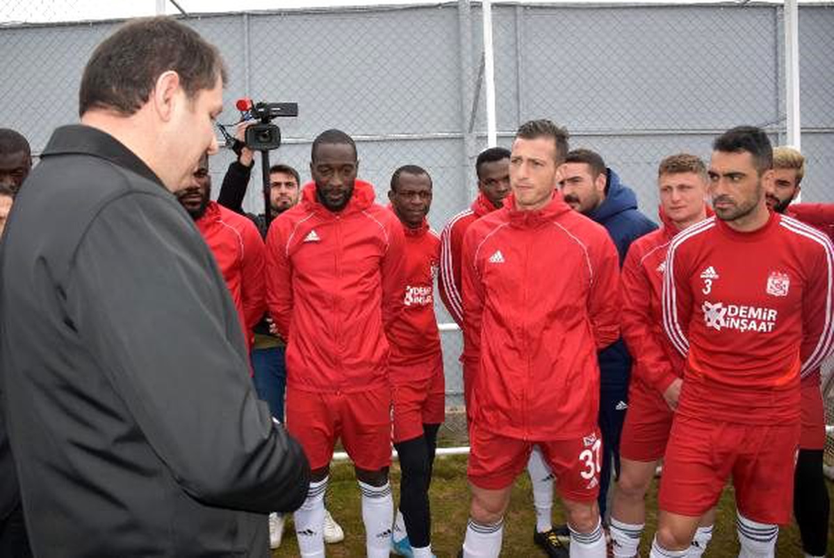 Sivasspor, Galatasaray maçı hazırlıklarını sürdürdü