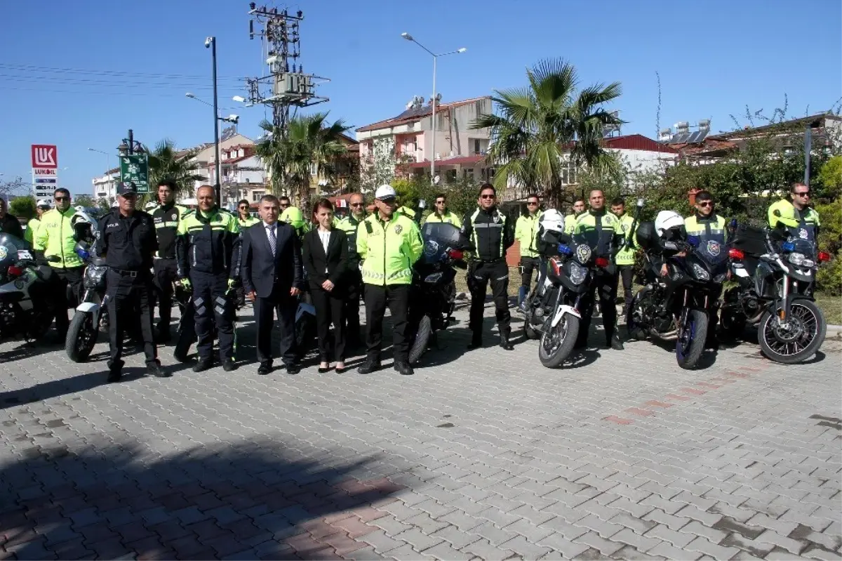 Trafik timlerine sürüş teknikleri eğitimi verildi