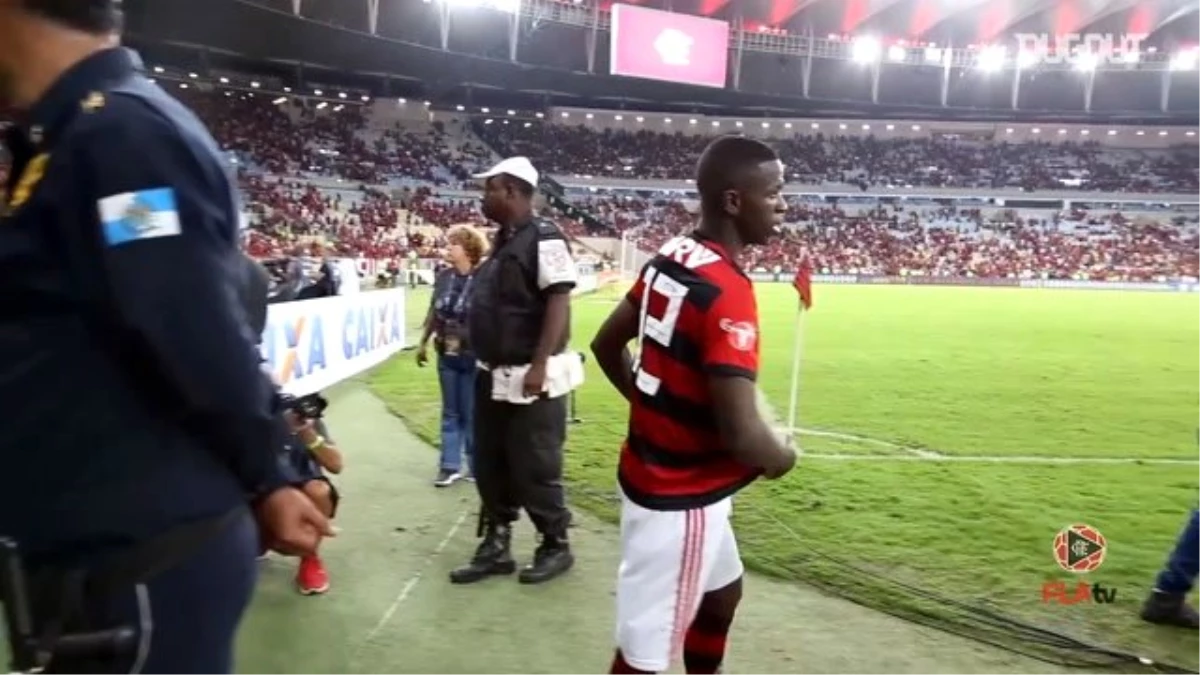 Vinicius Junior’un Flamengo’yla Son Maçı