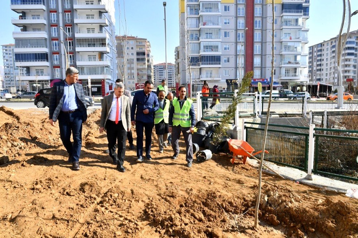 Yeşilyurt\'ta yeşil alanı arttırma çabası