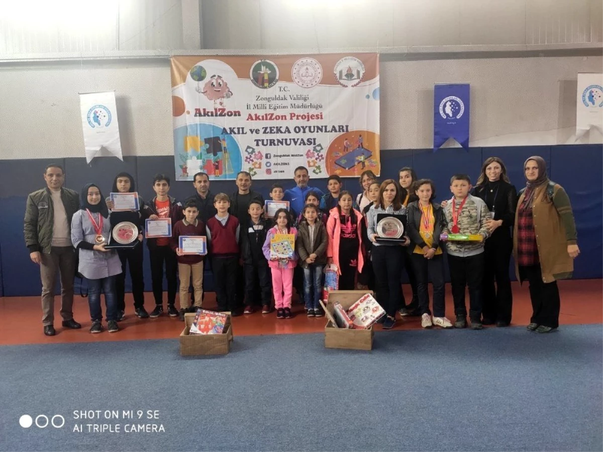 Zonguldak\'ta Akıl ve Zeka Oyunlarında Devrek birinci oldu