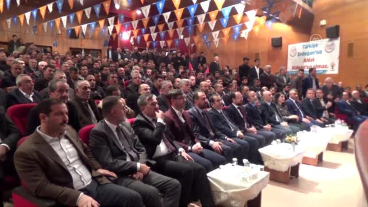 AK Parti Ahlat İlçe Başkanlığı Kongresi yapıldı