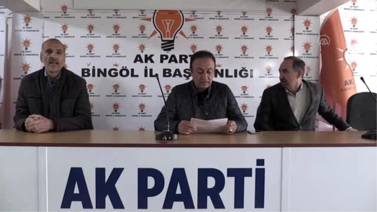 AK Parti Bingöl teşkilatından CHP\'li Özkoç\'a tepki