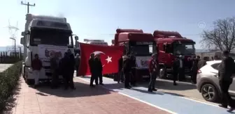 Mehmetçiğe destek konvoyu düzenlendi