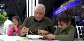 Samsun babalar çocukları ile çini sanatıyla bir araya geldi