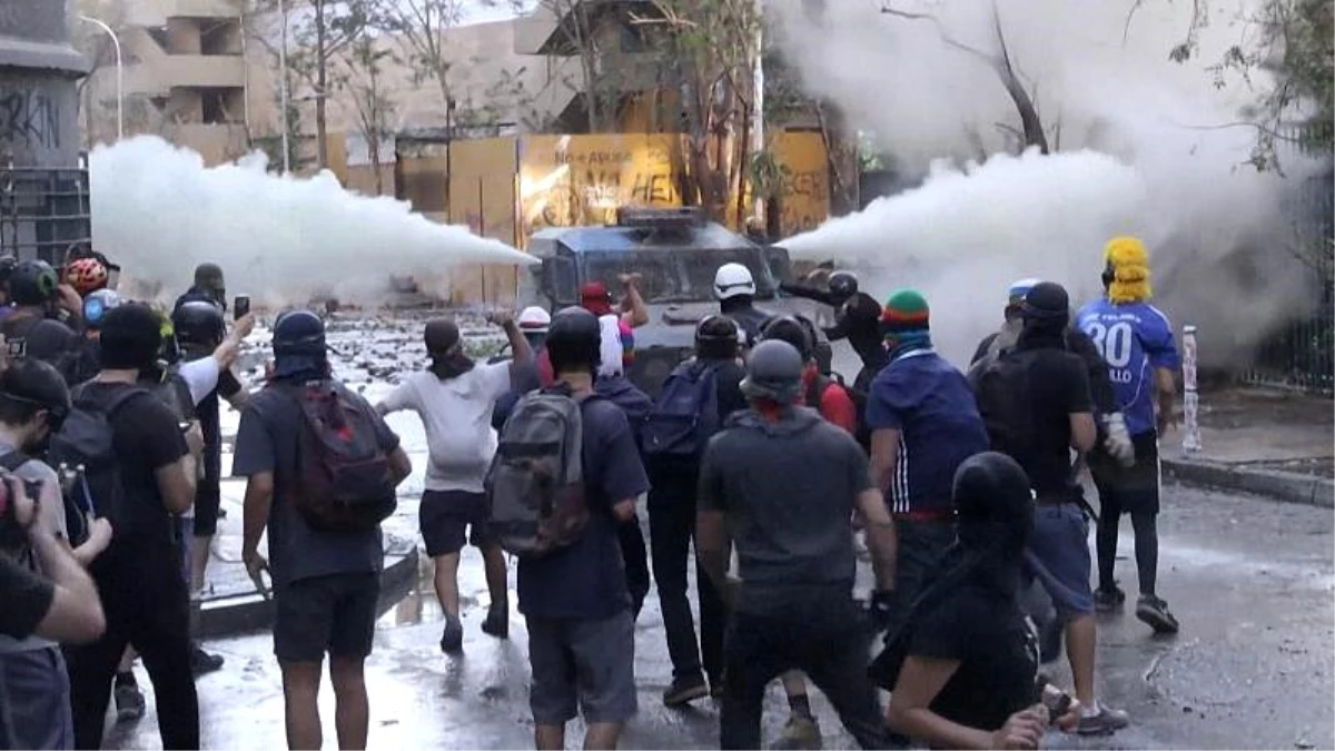 Şili\'de hükümet karşıtı eylemler 20\'nci haftasında