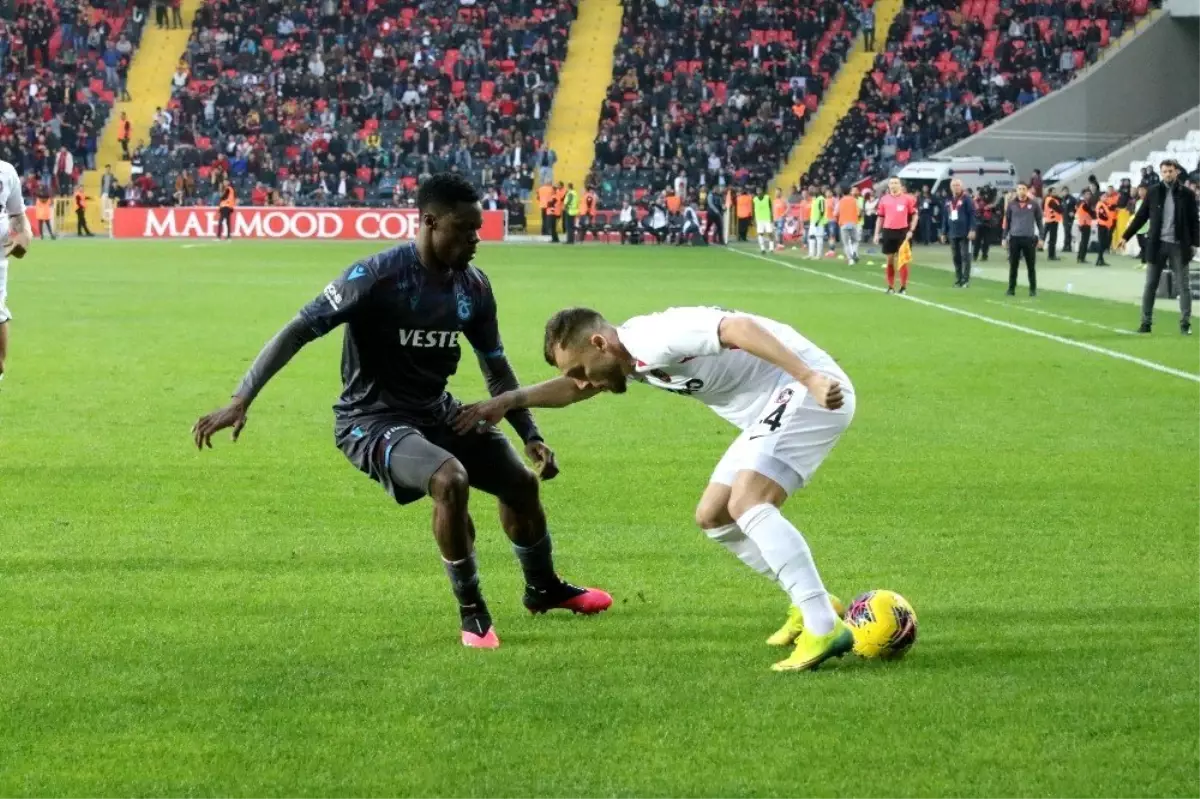 Süper Lig: Gaziantep FK: 1 - Trabzonspor: 1 (Maç sonucu)