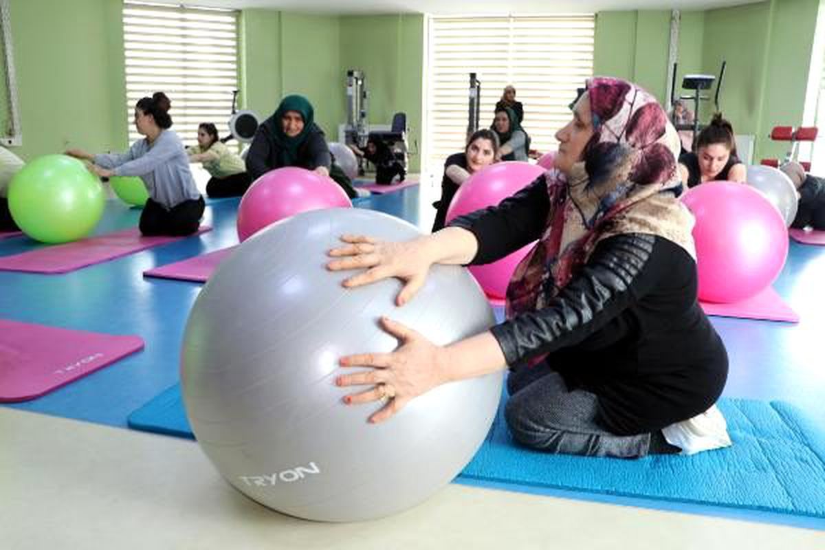 Vanlı kadınlar, pilatese yoğun ilgi gösteriyor