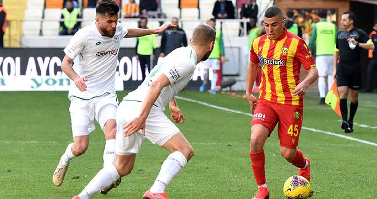 Yeni Malatyaspor ile Konyaspor 1-1 berabere kaldı