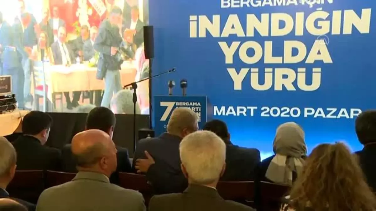 AK Parti Bergama İlçe Başkanlığının 7. Olağan Kongresi - AK Parti Genel Başkan Yardımcısı Dağ