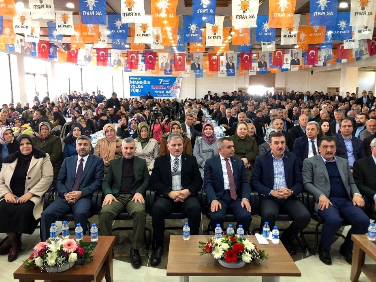 AK Parti Yazıhan ilçe başkanı yeniden Veysel Ateş oldu