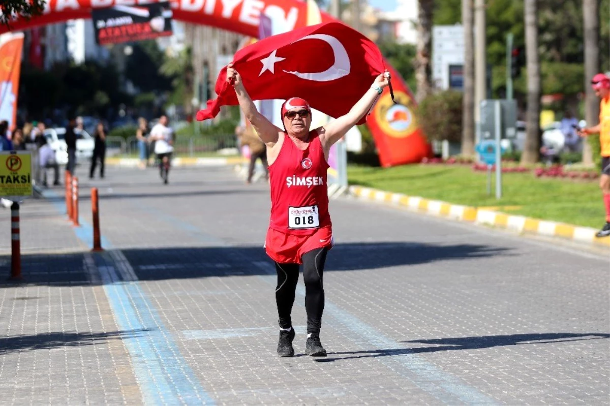 Alanya\'da 20. Atatürk Koşusu yapıldı