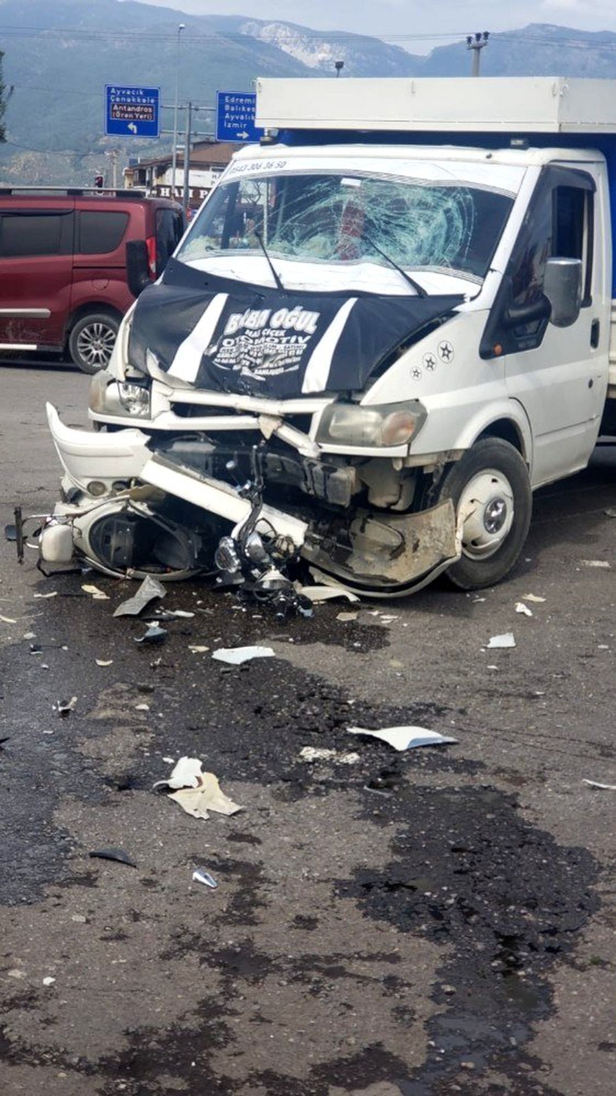 Balıkesir\'de trafik kazası 2 yaralı
