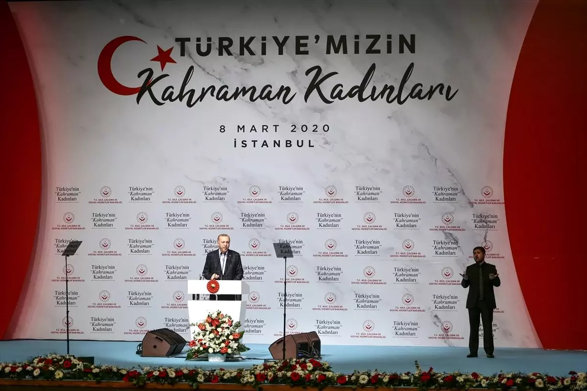 Cumhurbaşkanı Erdoğan, "Türkiye\'nin Kahraman Kadınları" programında konuştu: (1)