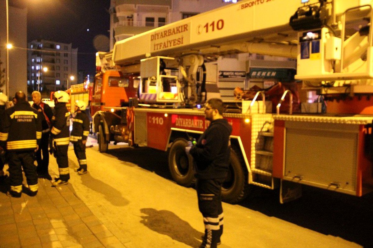 Diyarbakır\'da korkutan yangın