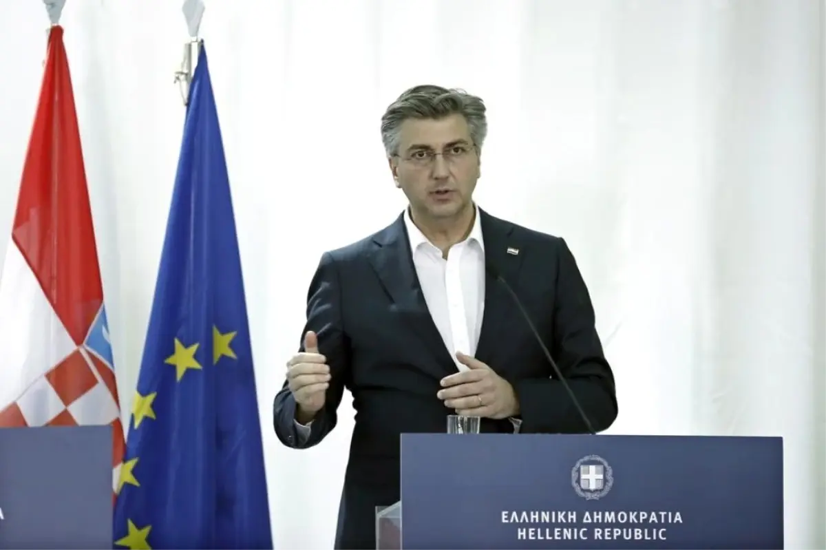 Hırvatistan Başbakanı Plenkovic: "Hırvatistan, Yunanistan\'dan mülteci çocukları almaya hazır"