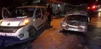 Kaza yaptı aracını bırakıp kaçtı