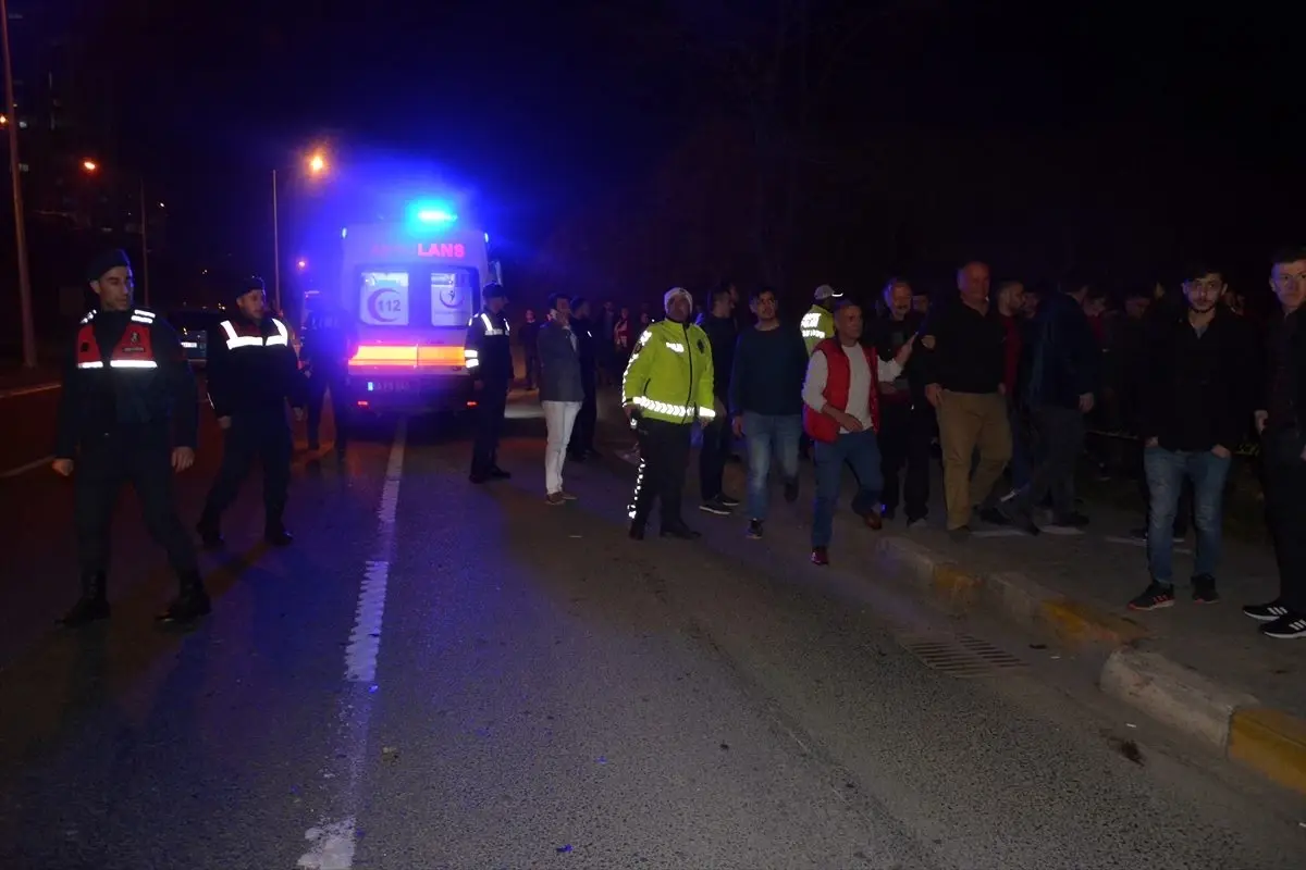 Ordu\'da otomobilin çarptığı yaya hayatını kaybetti