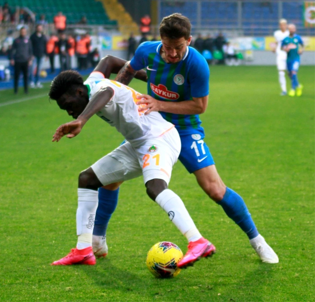 Süper Lig: Çaykur Rizespor: 1 - Aytemiz Alanyaspor: 1 (Maç sonucu)