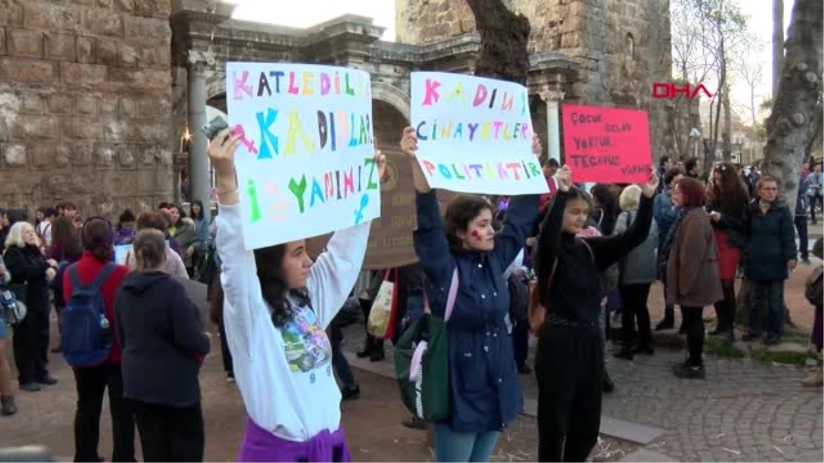 ANTALYA \'Feminist Gece Yürüyüşü\'ne izin yok