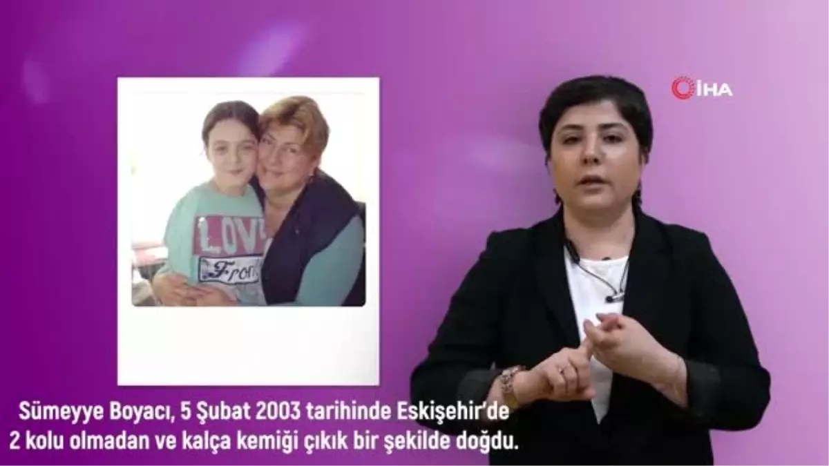 Başarılı kadınların hikayelerini işaret dili ile anlattılar