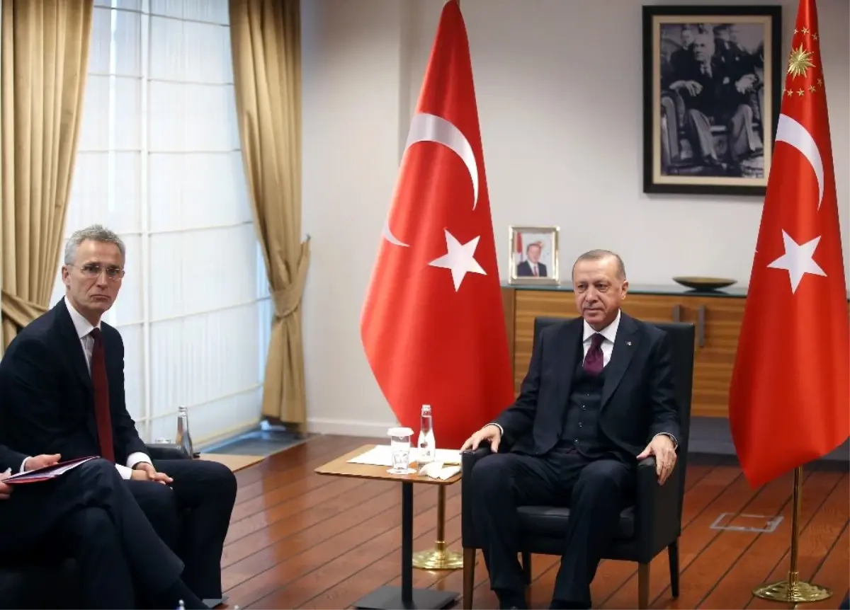 Cumhurbaşkanı Erdoğan, NATO Genel Sekreteri Stoltenberg ile görüştü