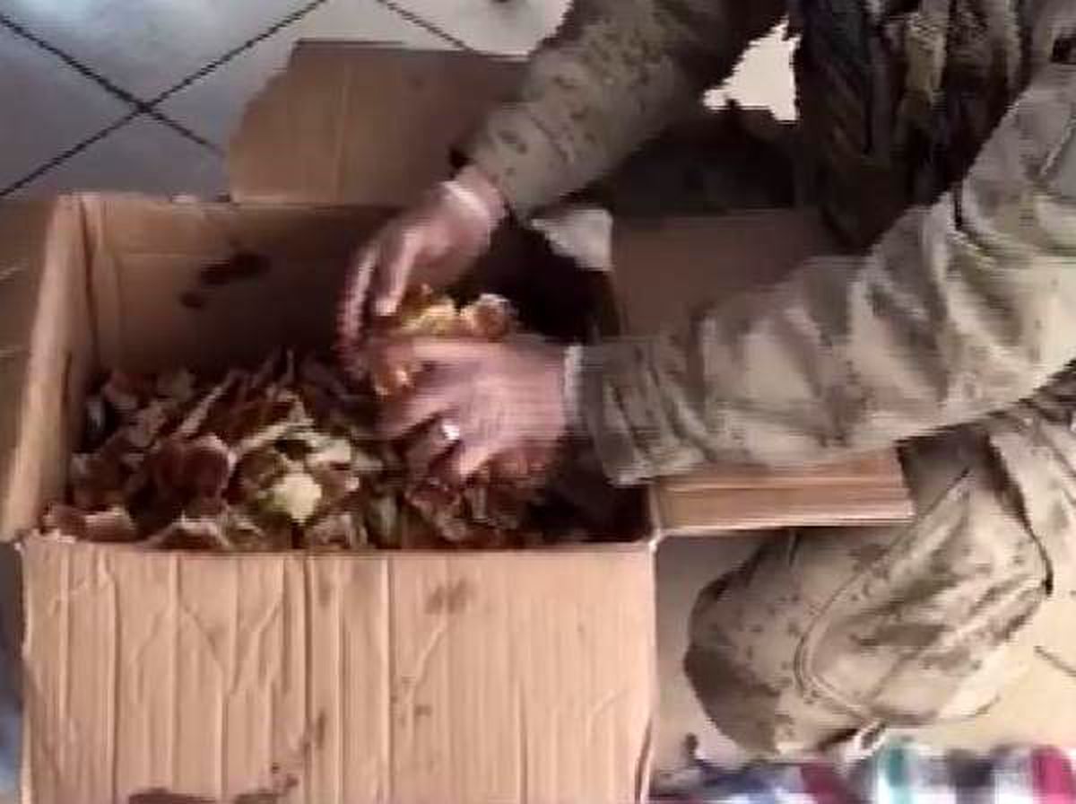 Ekmek arasında uyuşturucu bulundu