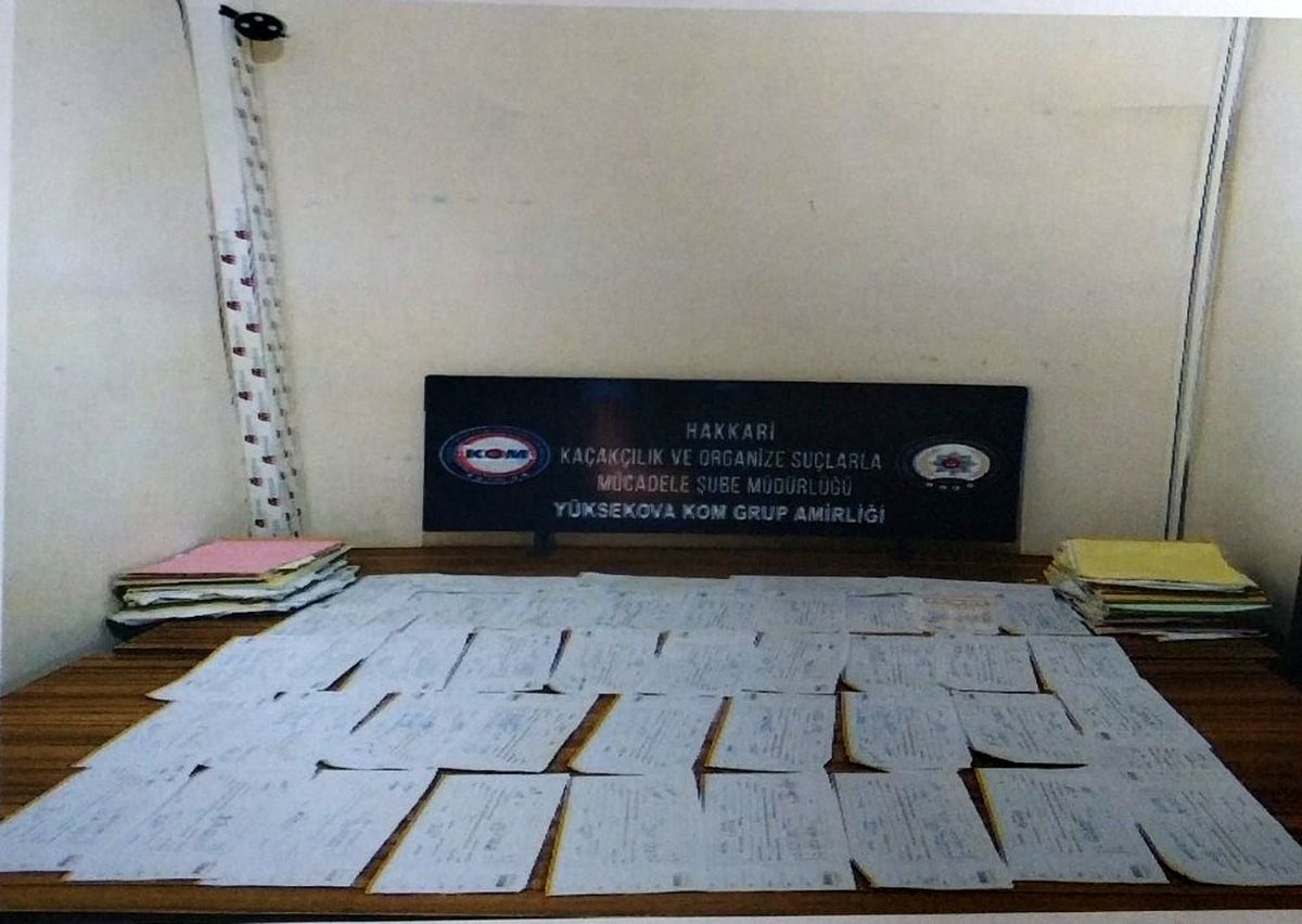 Hakkari\'de senet operasyonu: 11 gözaltı