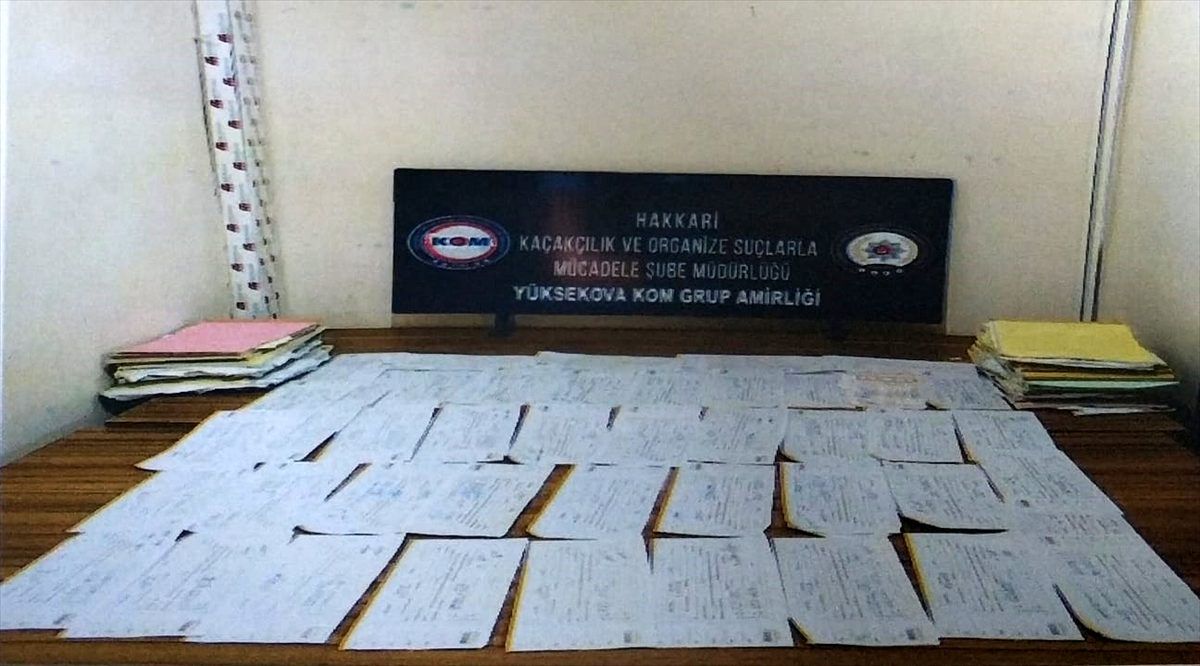 Hakkari\'de tefecilik operasyonu