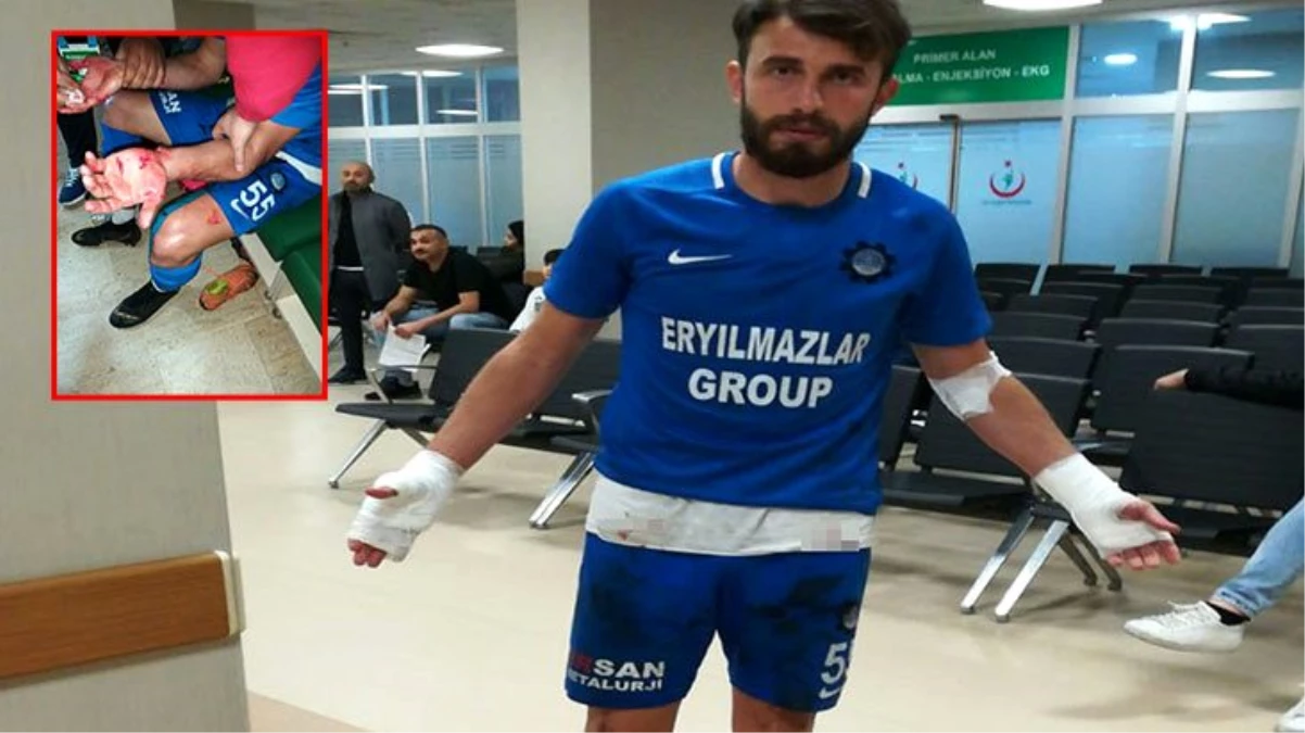 İstanbul\'da maç sonunda soyunma odasına girip futbolcuları bıçakladılar
