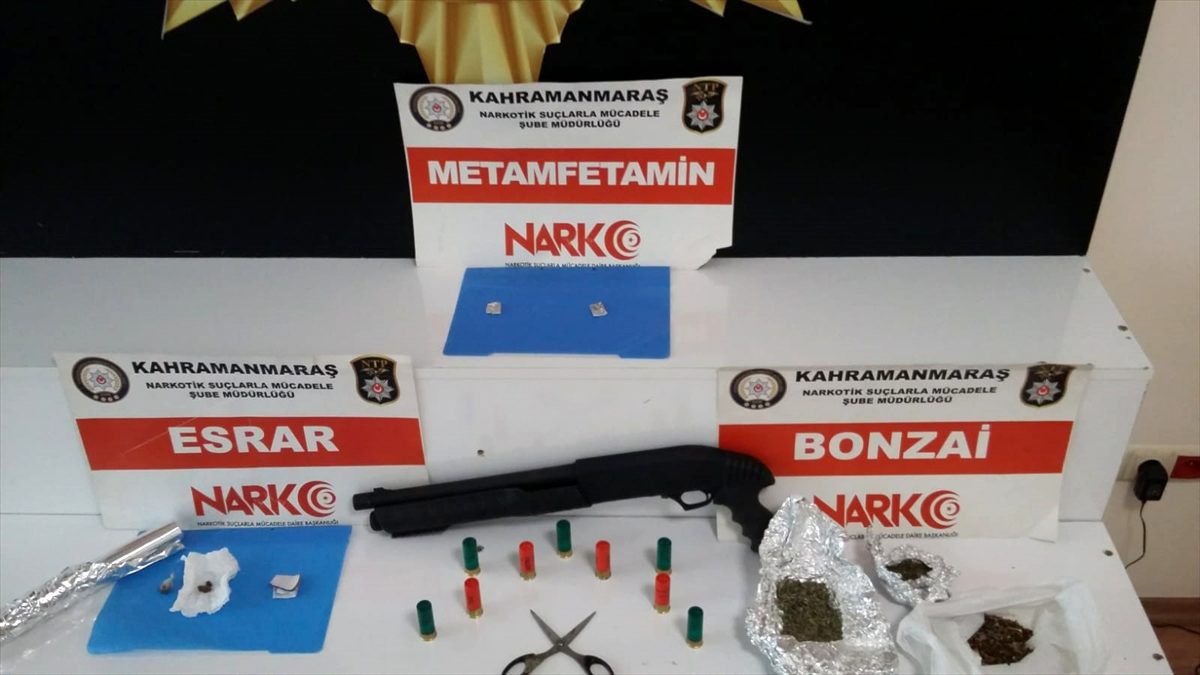 Kahramanmaraş\'ta uyuşturucu ve fuhuş operasyonunda 3 kişi tutuklandı