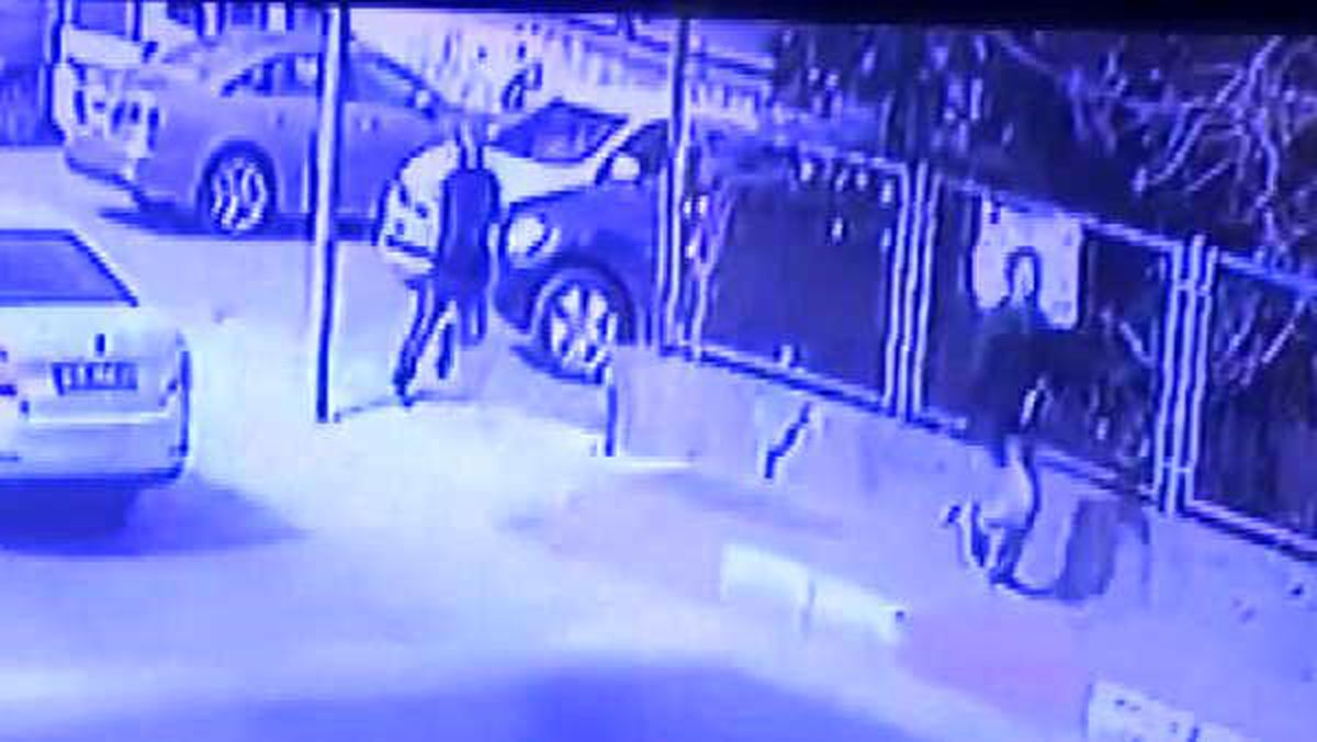 Kartal\'da silahlı saldırı dehşeti kamerada (1)