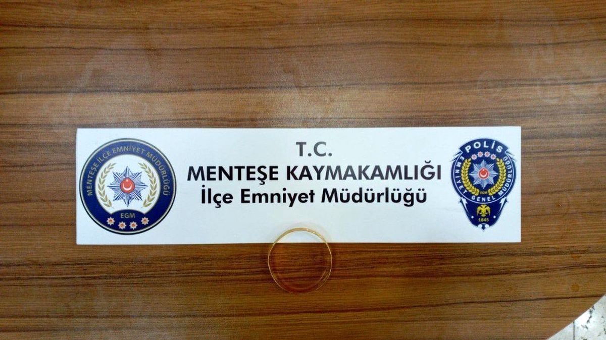 Menteşe\'de ayarı düşük altın satmaya çalışan şüpheli yakalandı