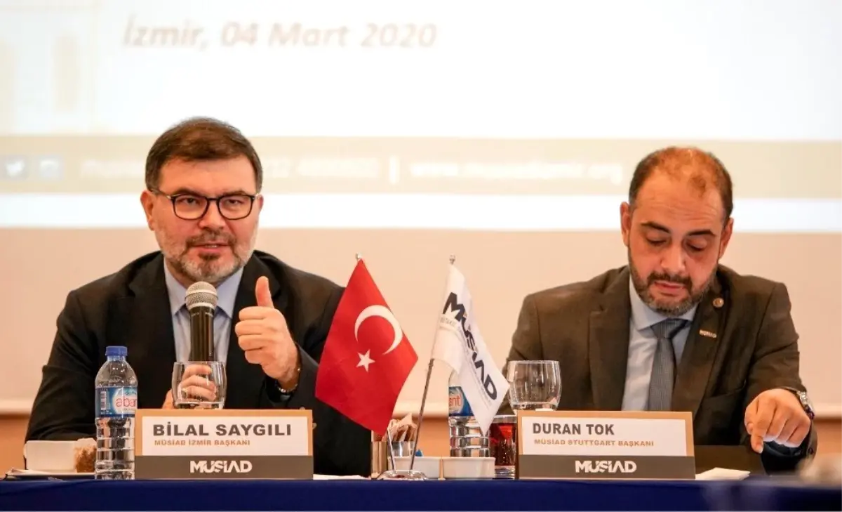 MÜSİAD Stuttgart ticaret heyeti İzmir\'de