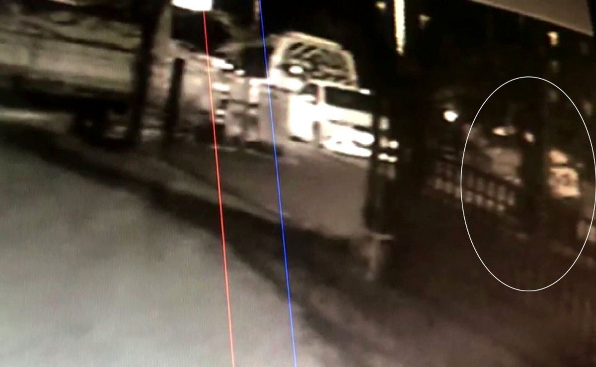(Özel) Hırsız, müşteri gibi yemek siparişi verdi, adrese gelen kuryenin motosikletini çaldı