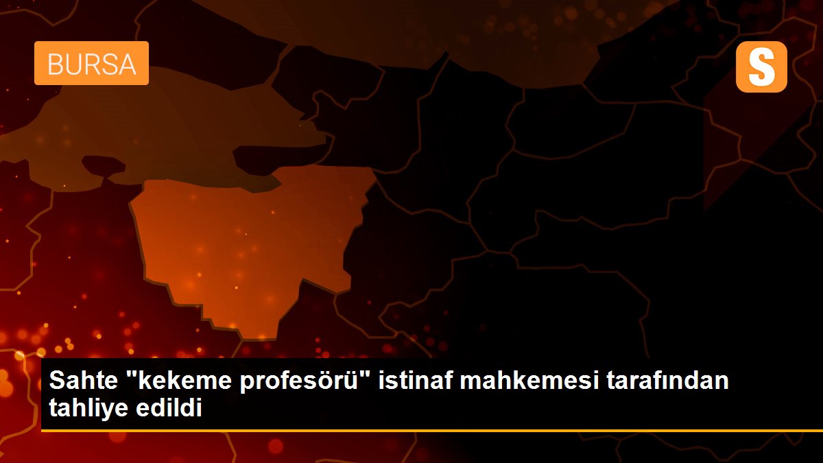 Sahte "kekeme profesörü" istinaf mahkemesi tarafından tahliye edildi