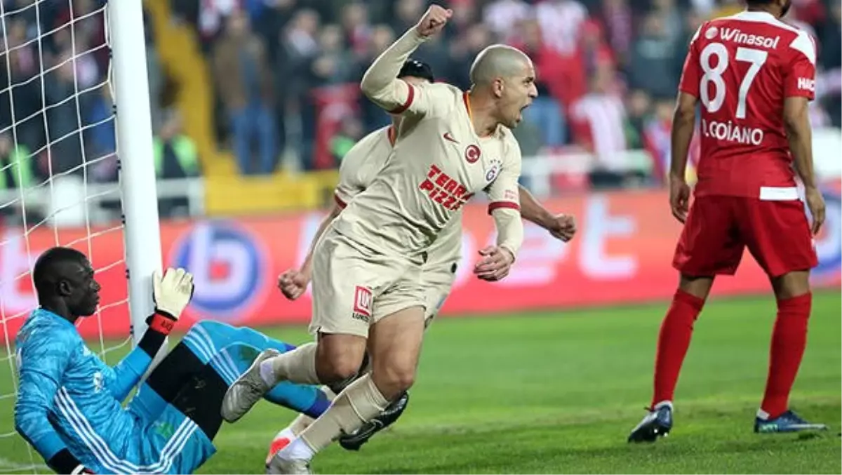 Sofiane Feghouli, Galatasaray\'da 100. maçında yıldızlaştı!