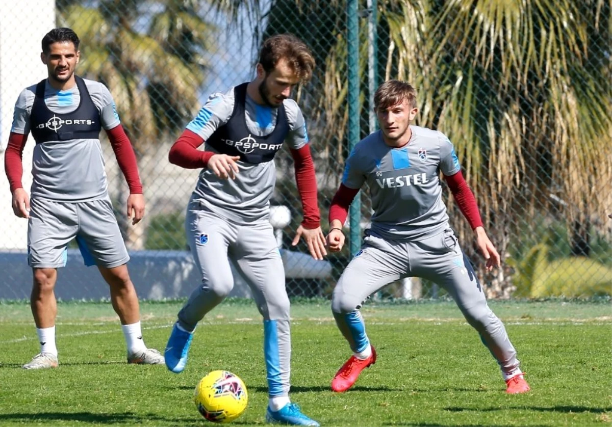 Trabzonspor\'da Pereira ve Hosseini takımla çalıştı