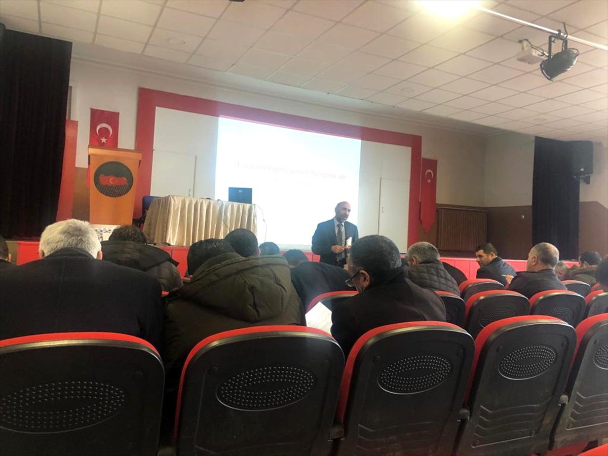 Kağızman\'da çiftçi ve besicilere eğitim